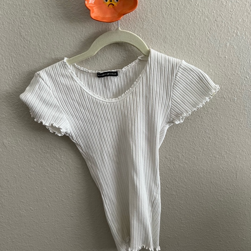 Brandy Melville White Tee